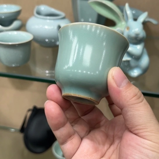 瓷片陶瓷茶具汝瓷茶具