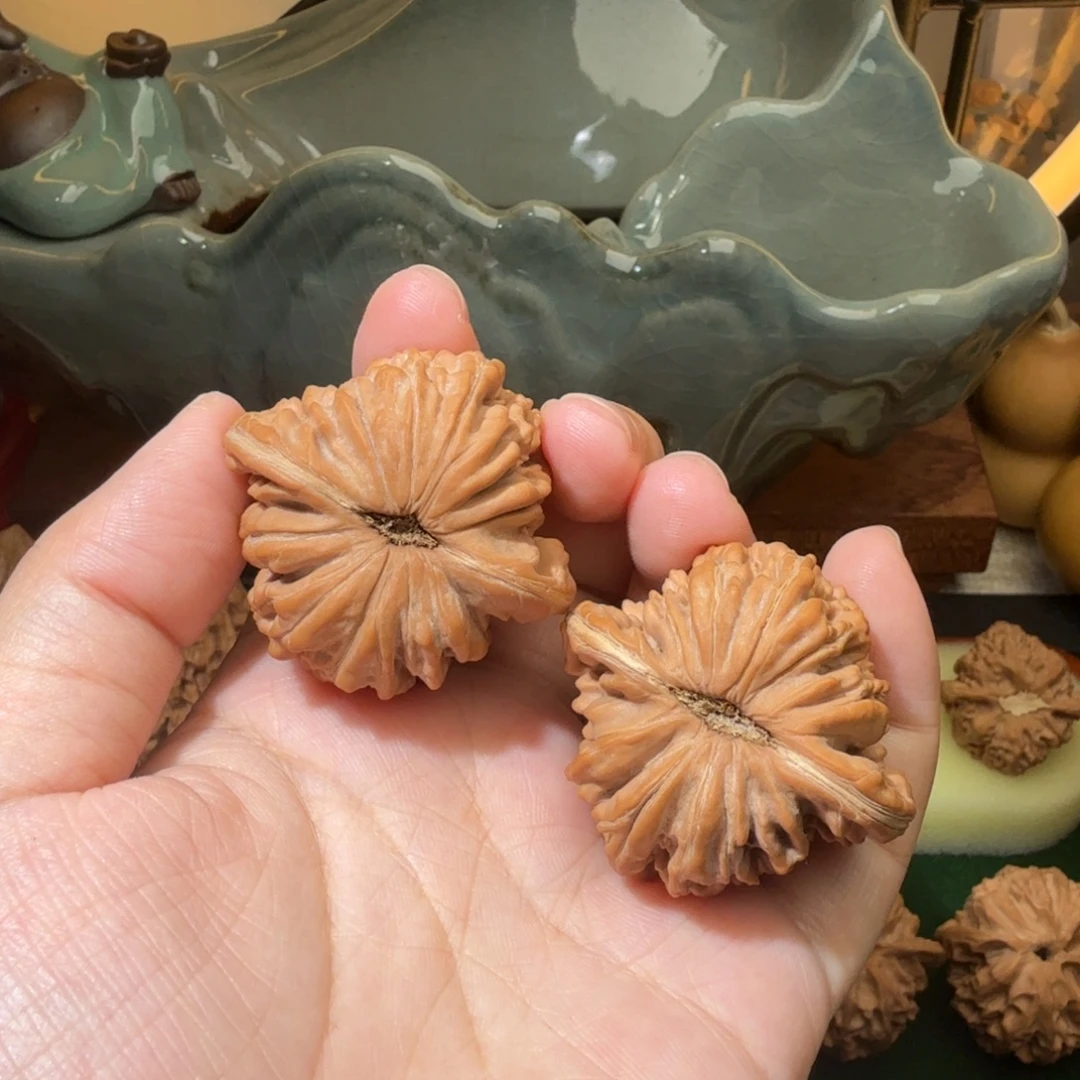 核桃文玩核桃吊坠四座楼43