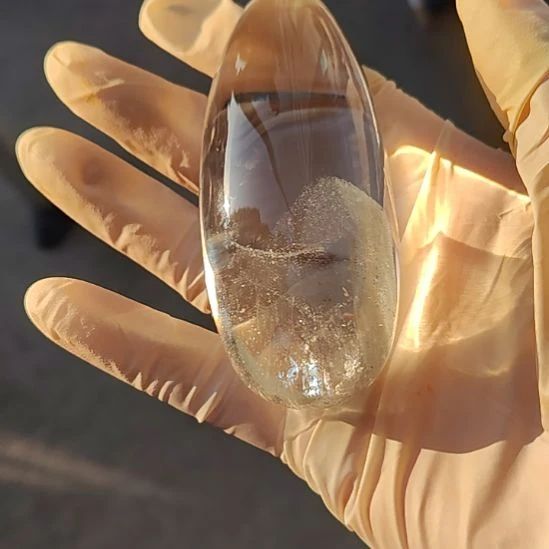 白***莲水晶吊坠(不含链)未镶嵌