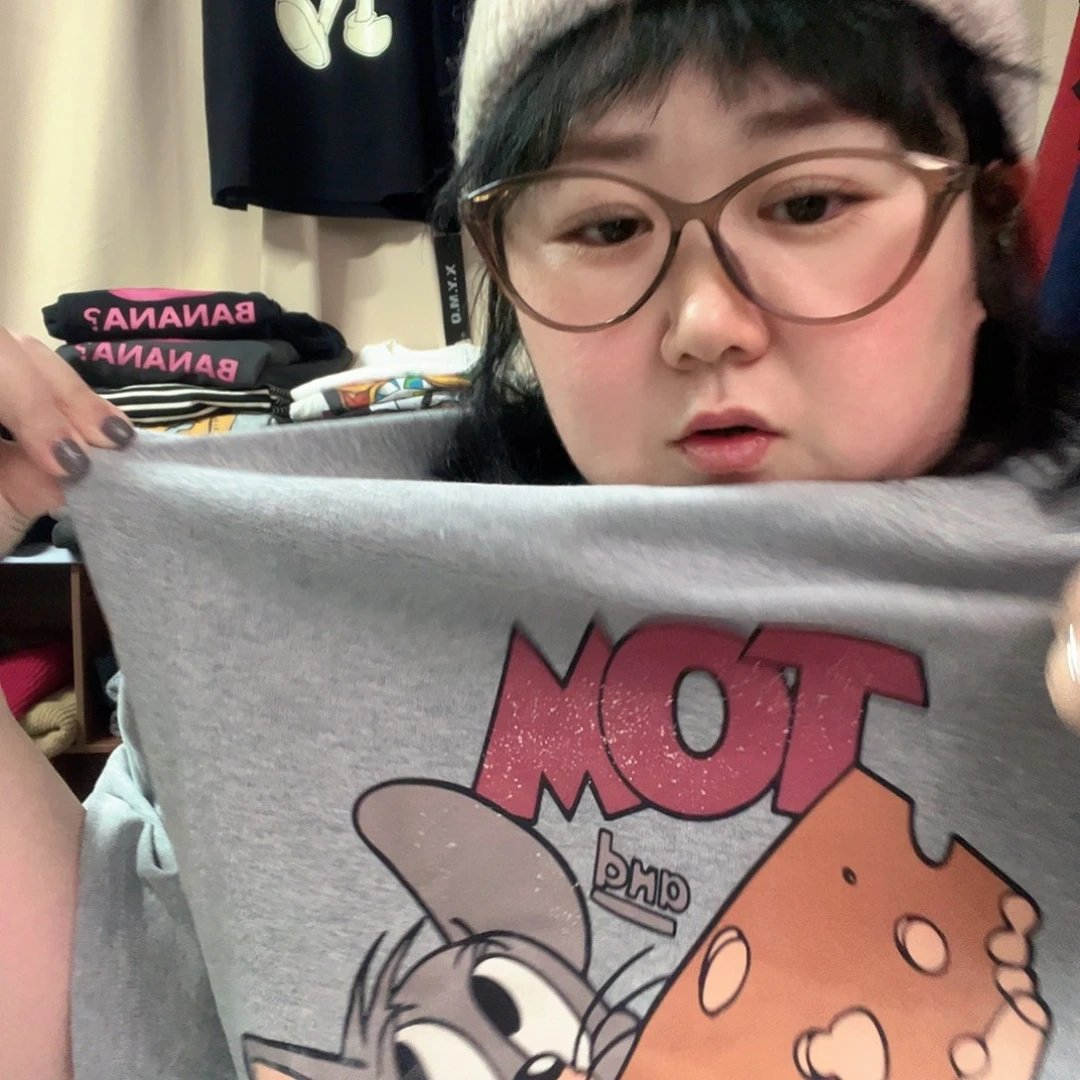 米家老鼠宽松半袖