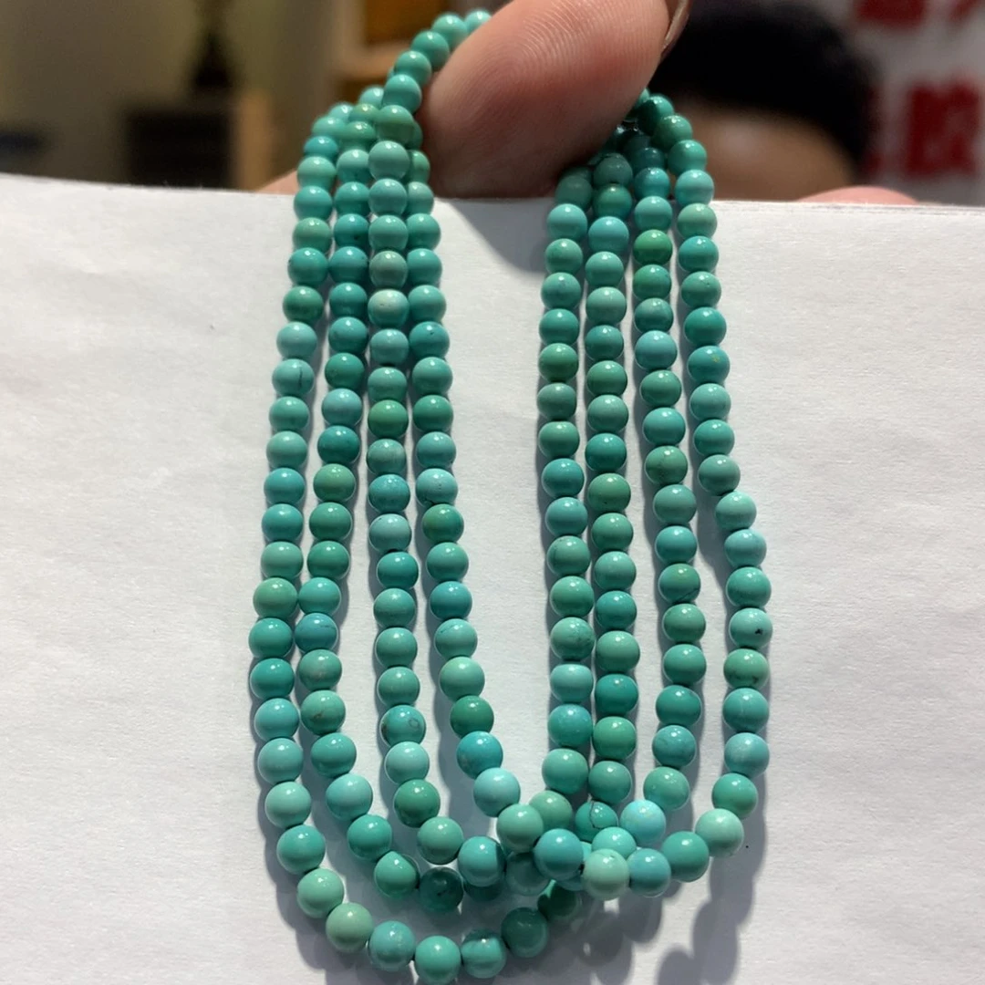 未镶嵌绿松石长链