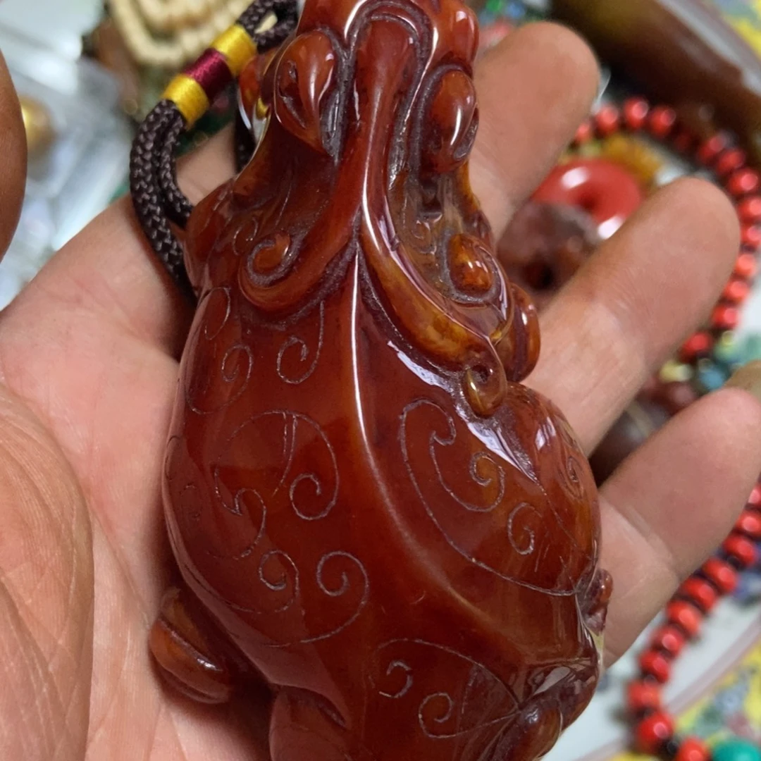 吊坠紫金钵盂菩提