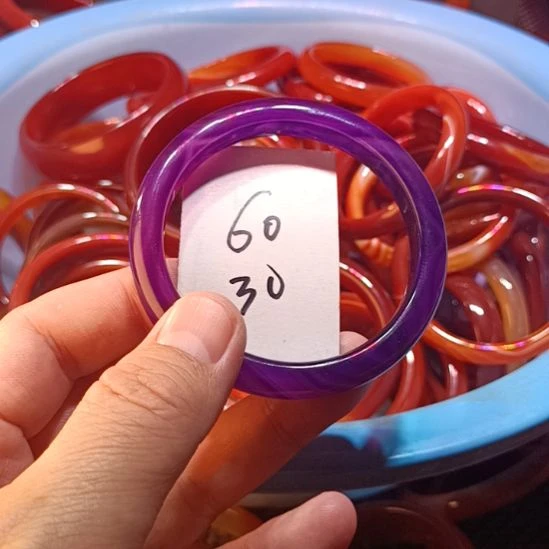 玛瑙/玉髓未镶嵌手镯