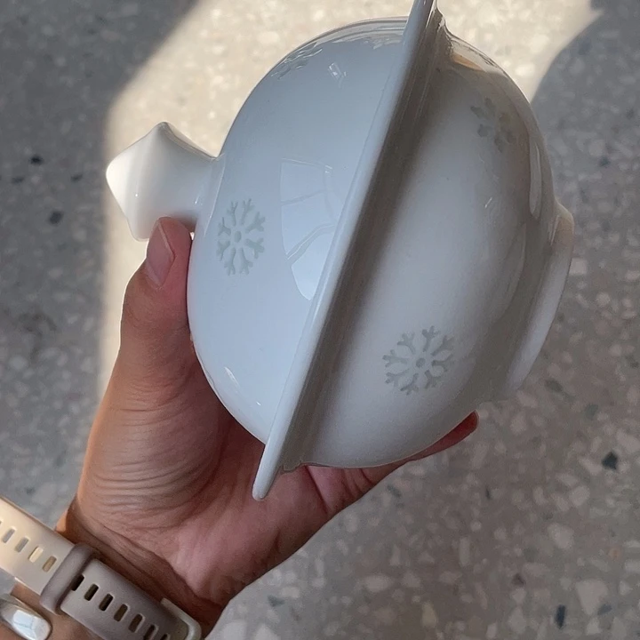 碗景德镇高温细白瓷餐具