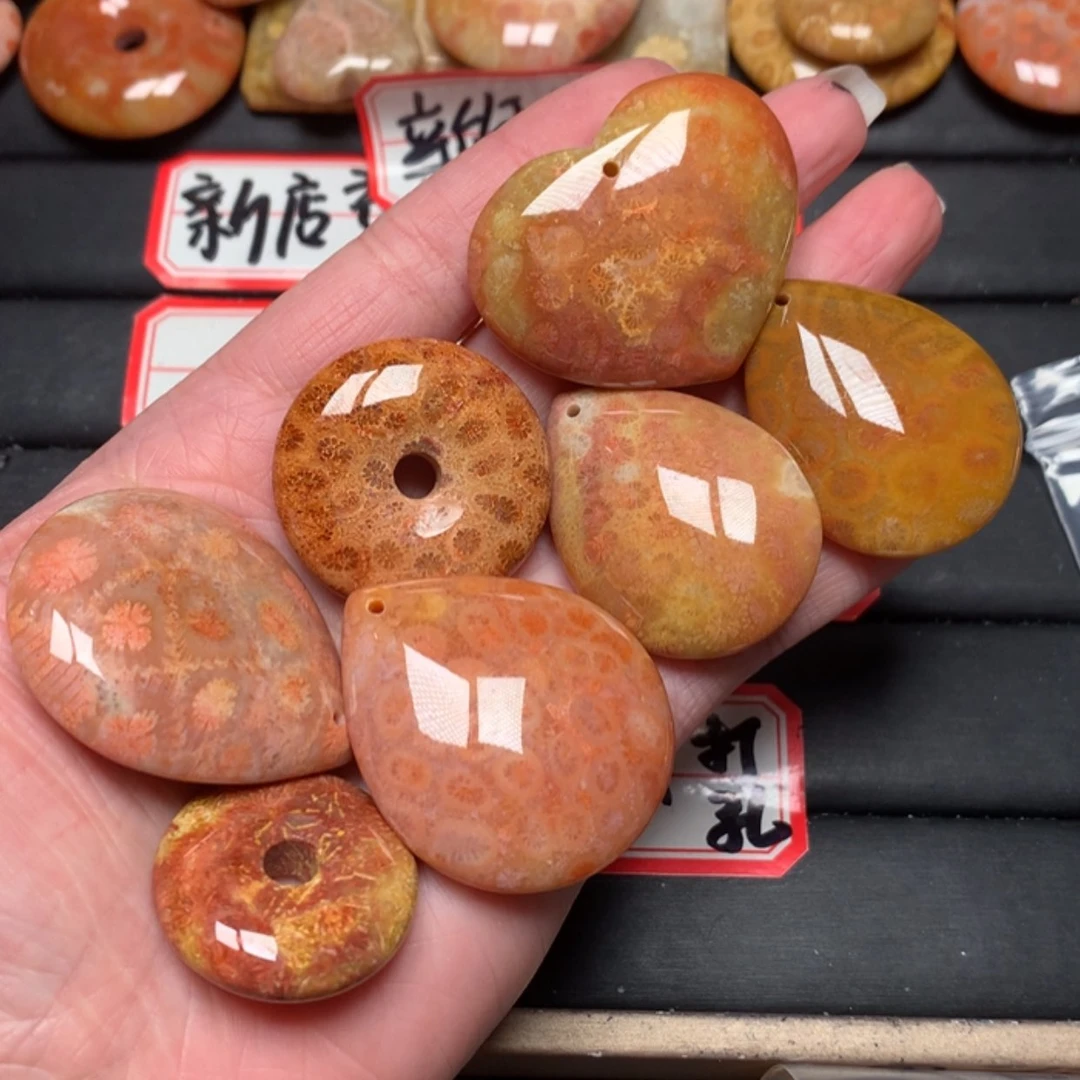 【闪购商品】硅化玉颈饰未镶嵌用****8