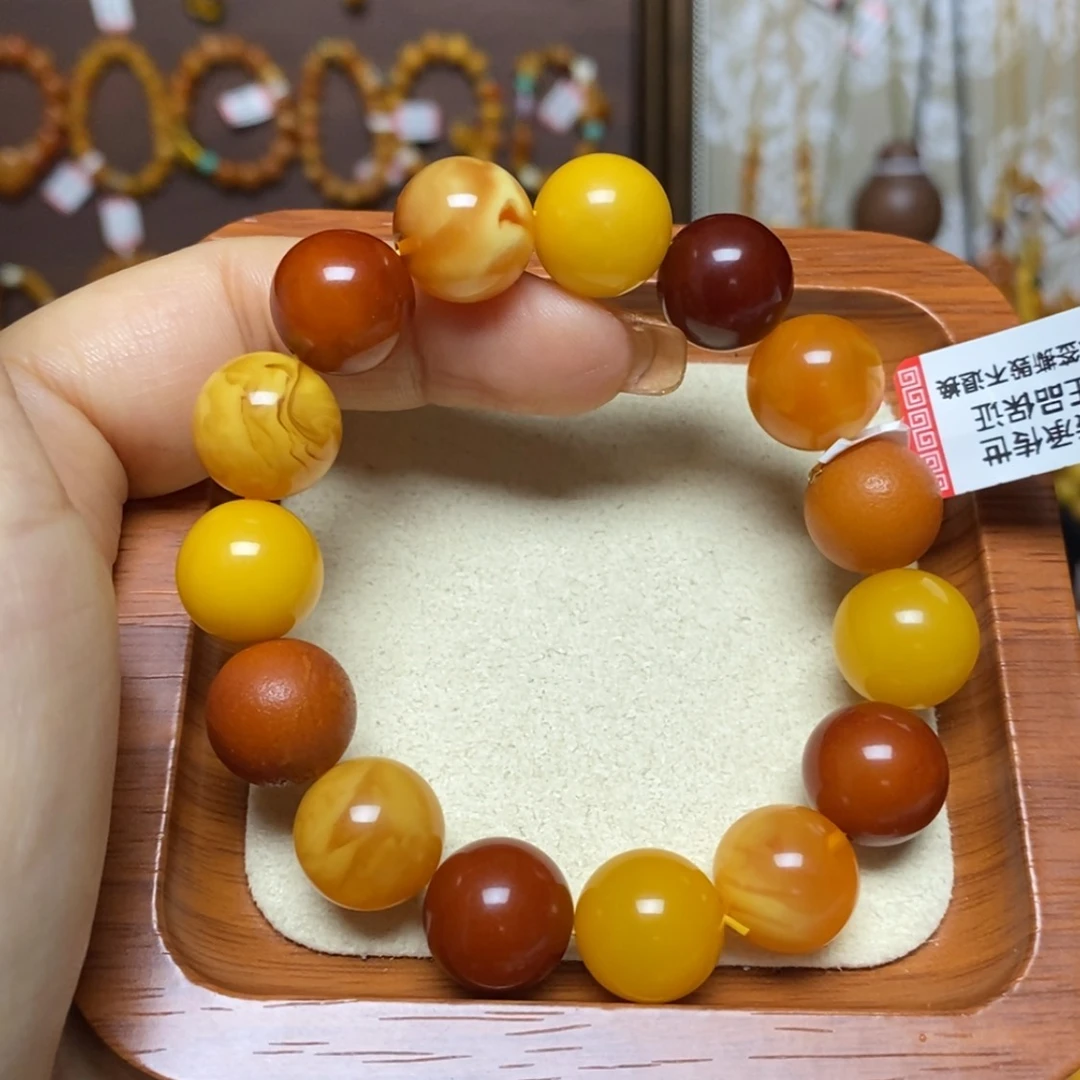 【闪购商品】手链蜜蜡未镶嵌手串