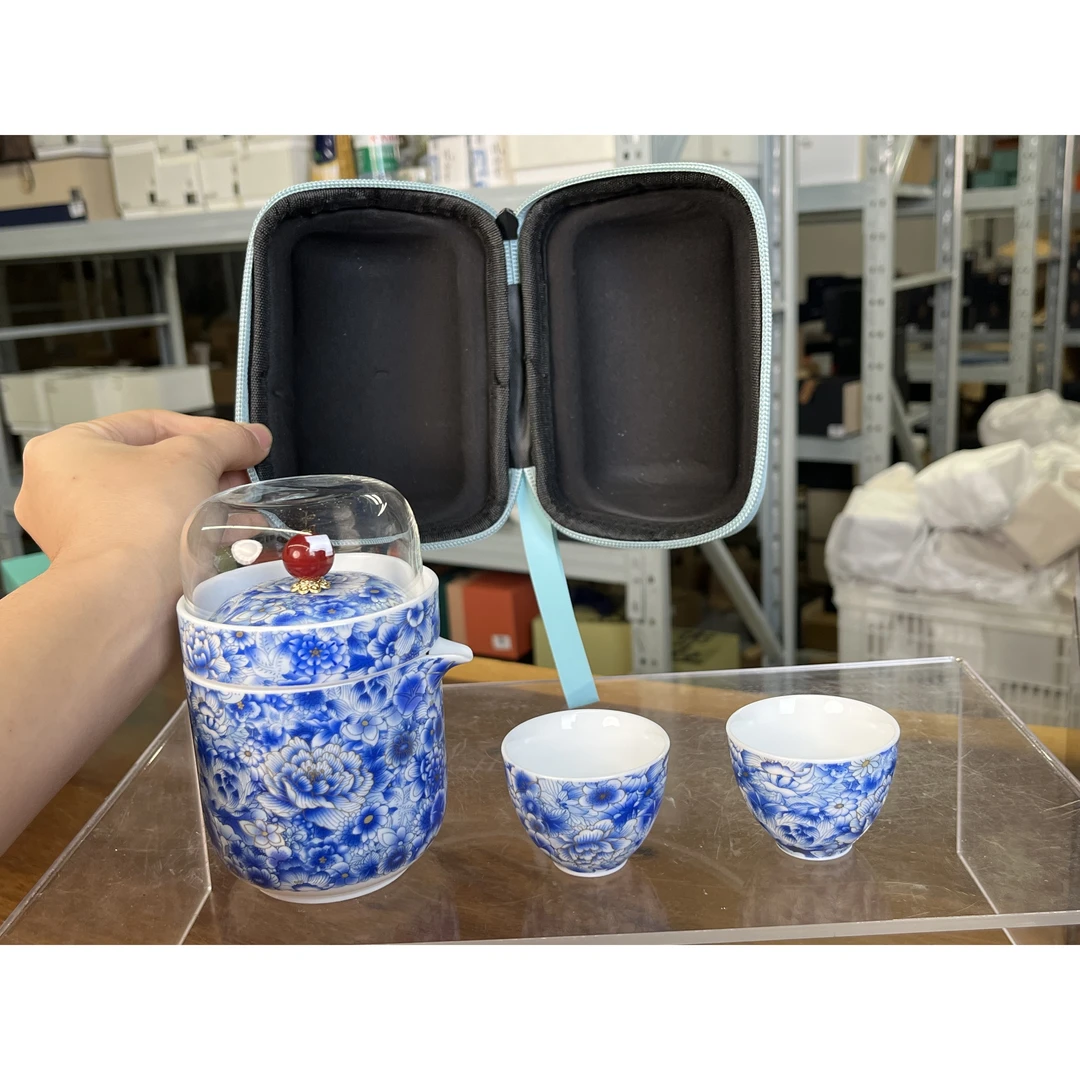 青花陶瓷旅行套装3782
