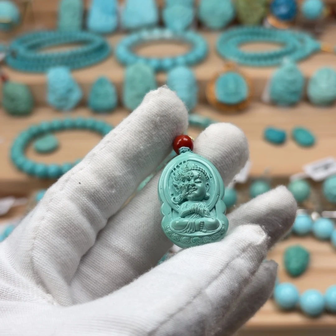 绿松石未镶嵌珠宝奇石