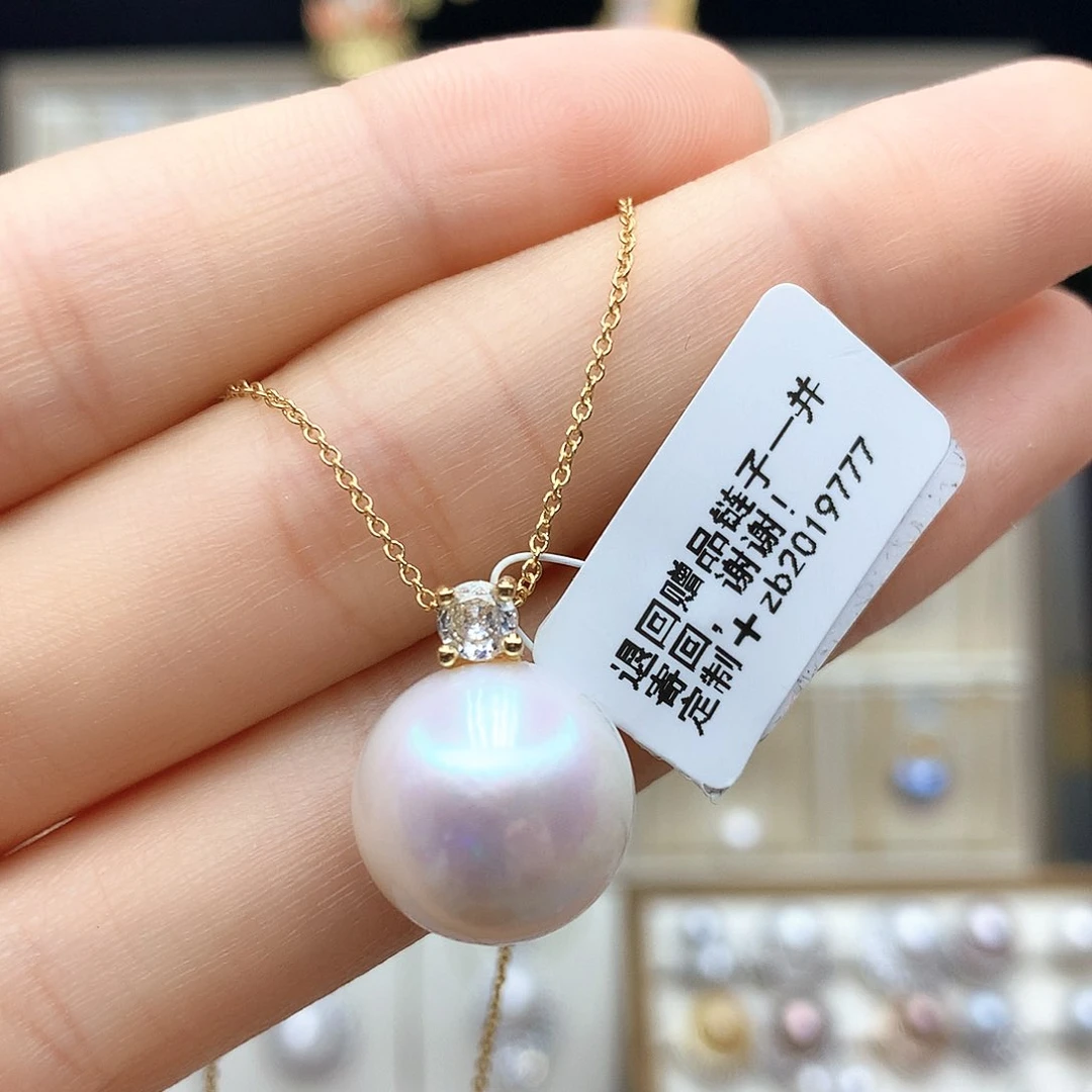 淡水珍珠合金颈饰