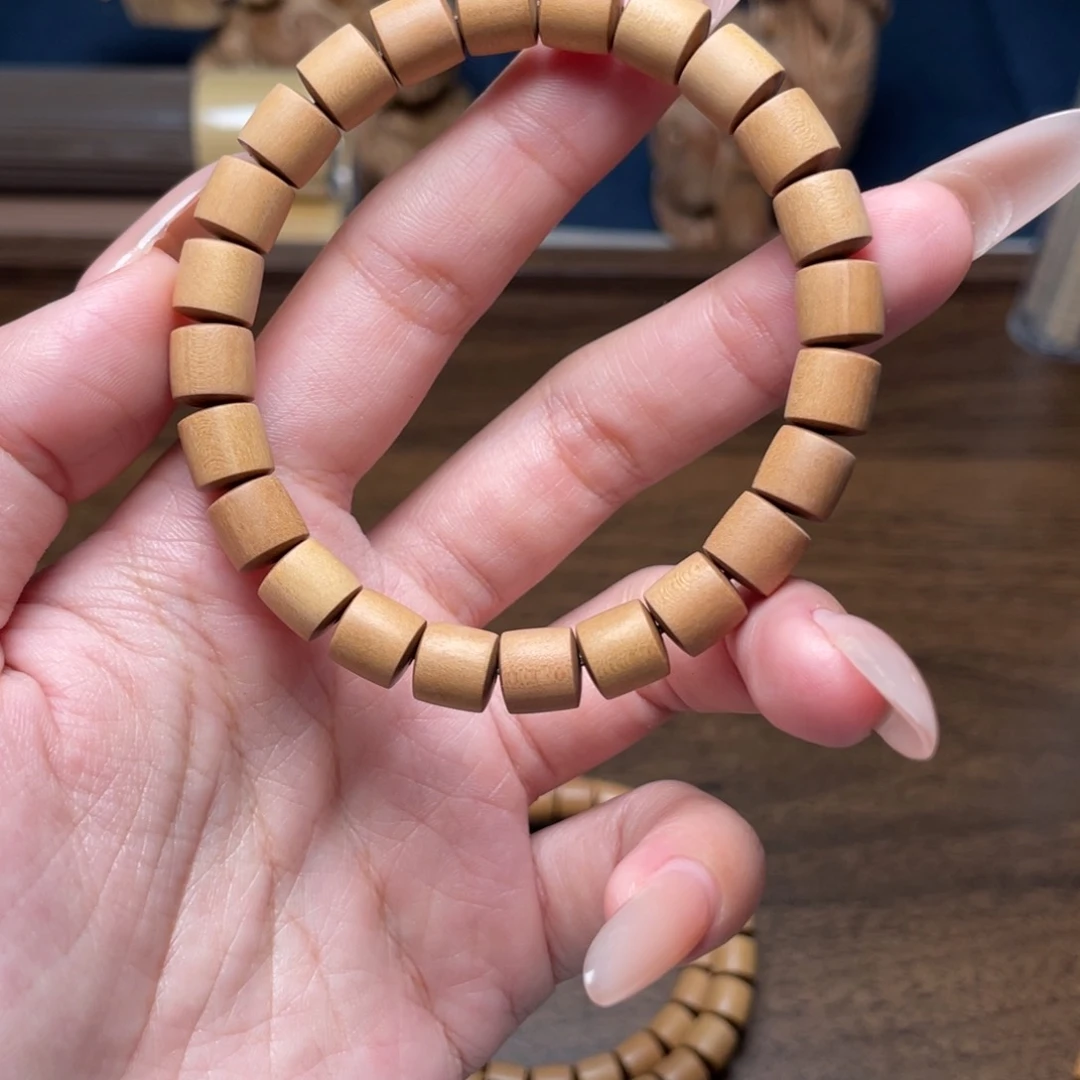 檀香木手串/手链老山直切单圈