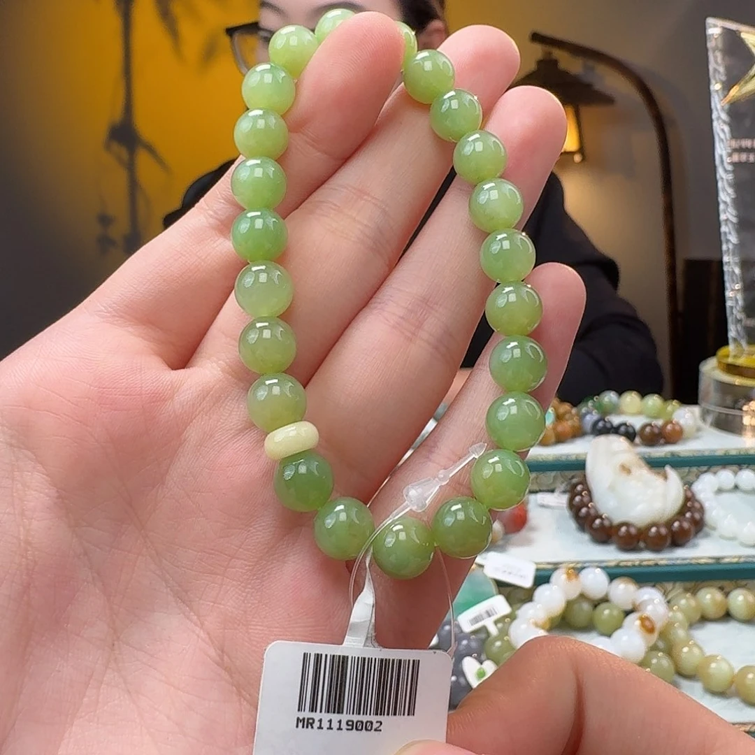 和田玉手串未镶嵌