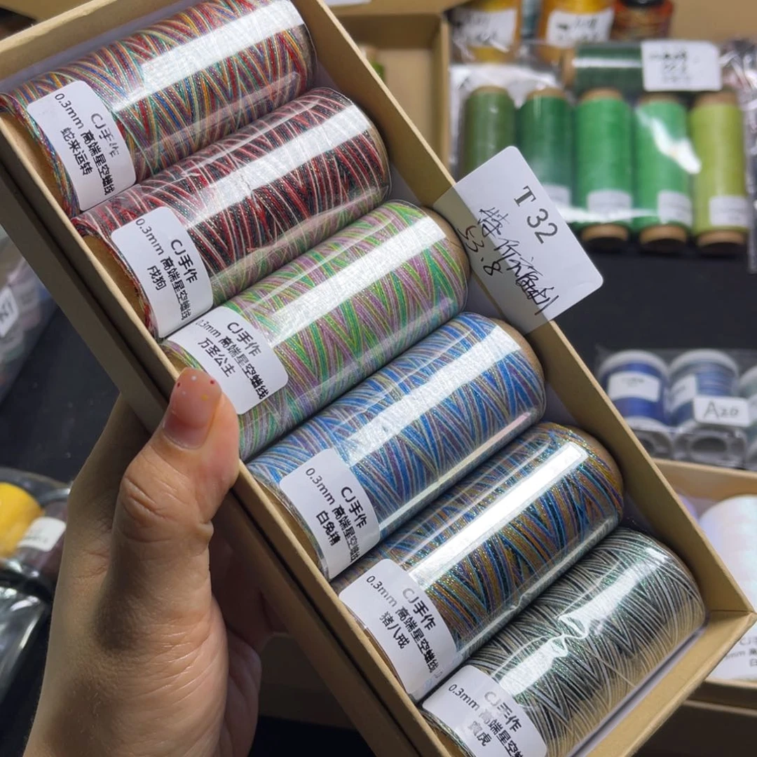 腈纶0.3星空蜡纸轴6卷T32