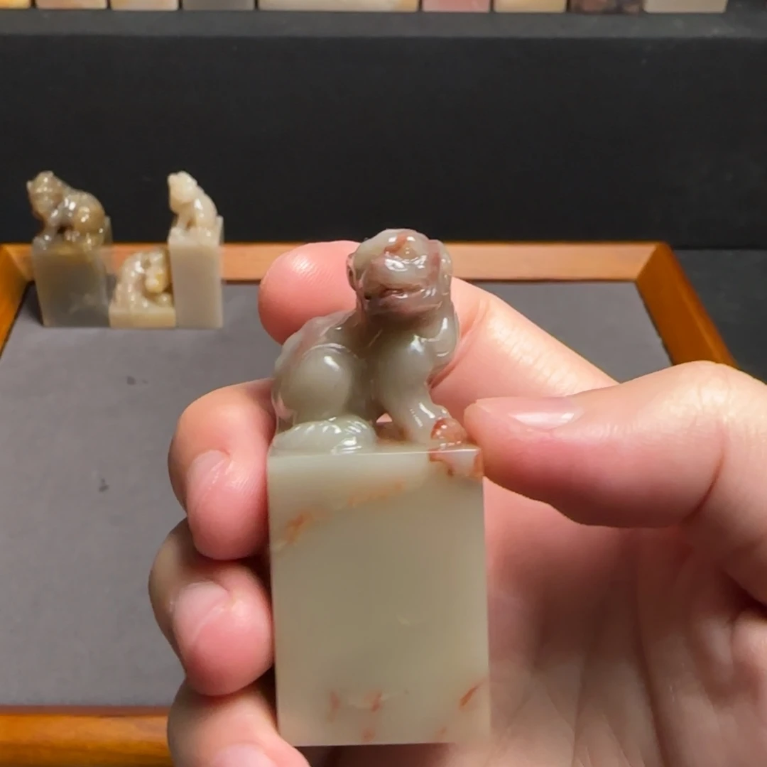 巴林石印石冻石2.5×6.1