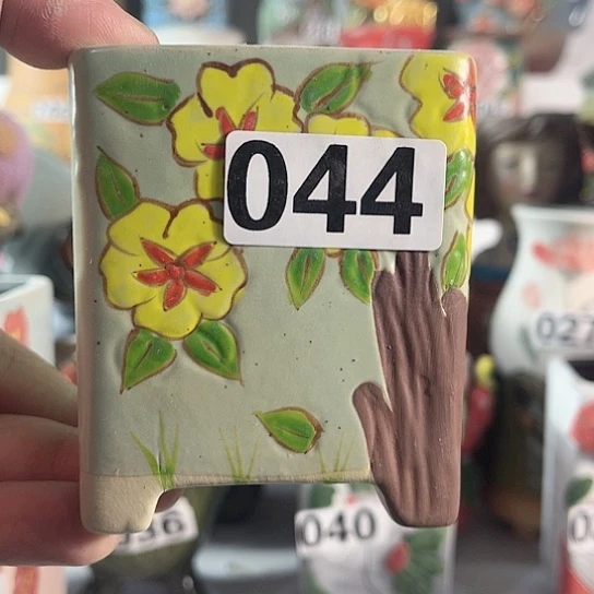 红陶多肉植物花盆