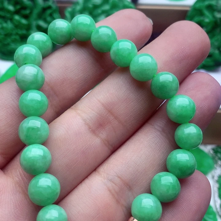 翡翠未镶嵌手链手串