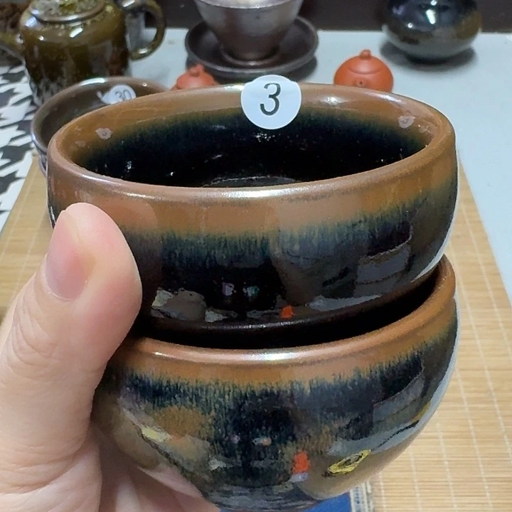 茶盏3 坚记茶盏摆件