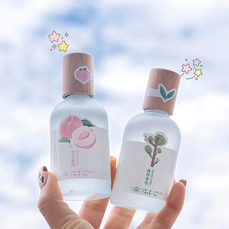 小清新香水（2号链接）男女果香花香调木质香体香奶香持久留香