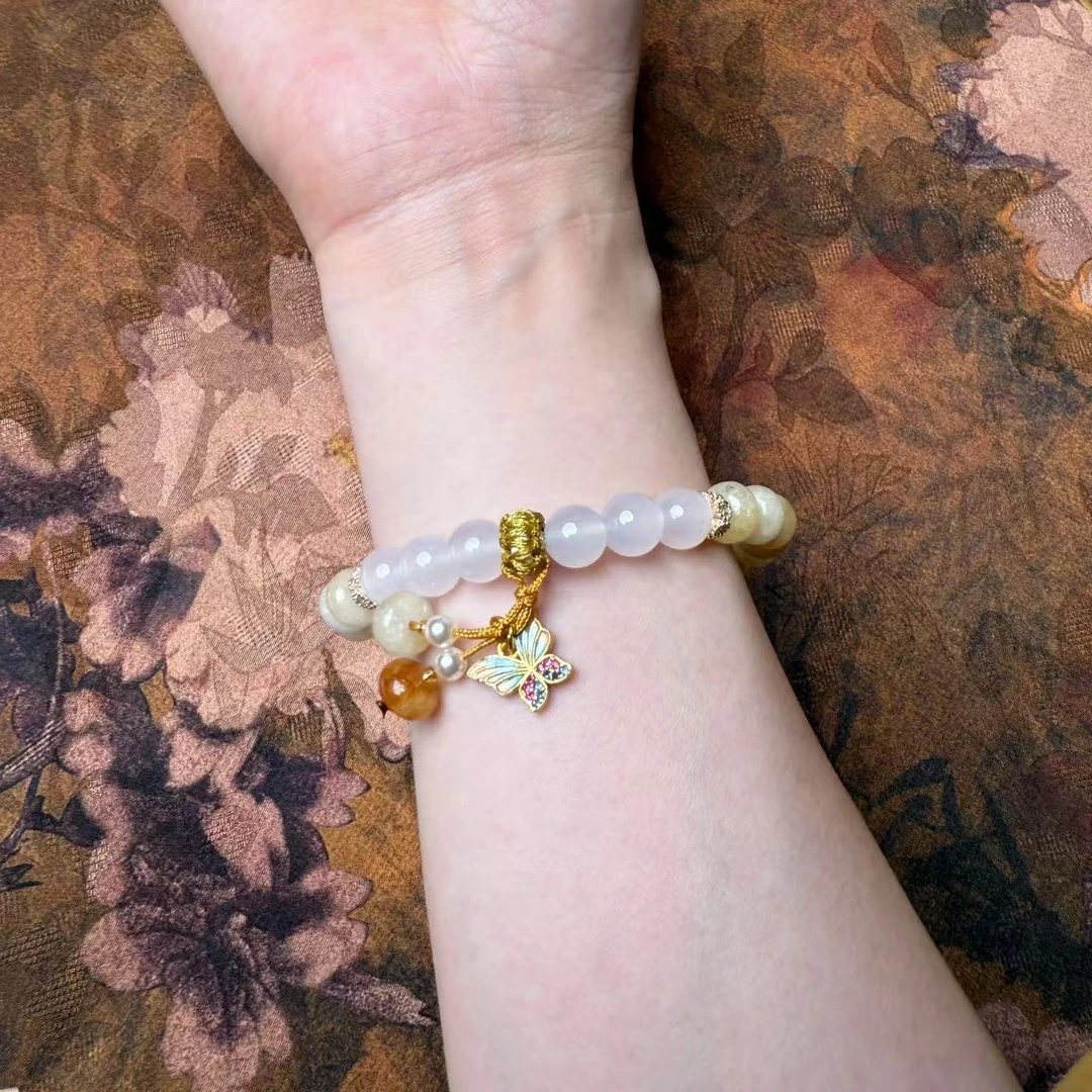 合金手链 S1047-算盘珠手串