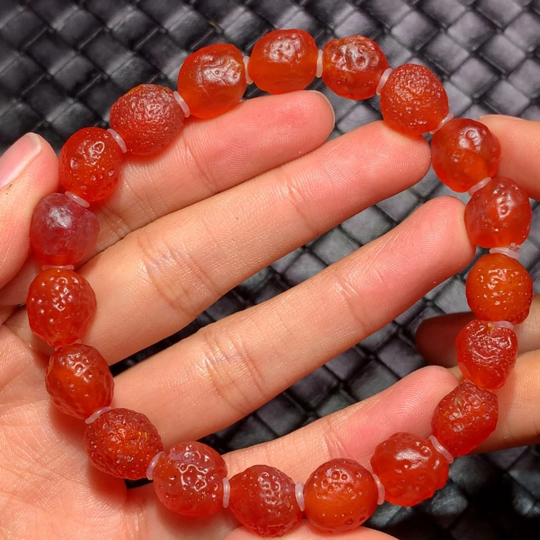 未镶嵌玛瑙/玉髓珠宝半成品