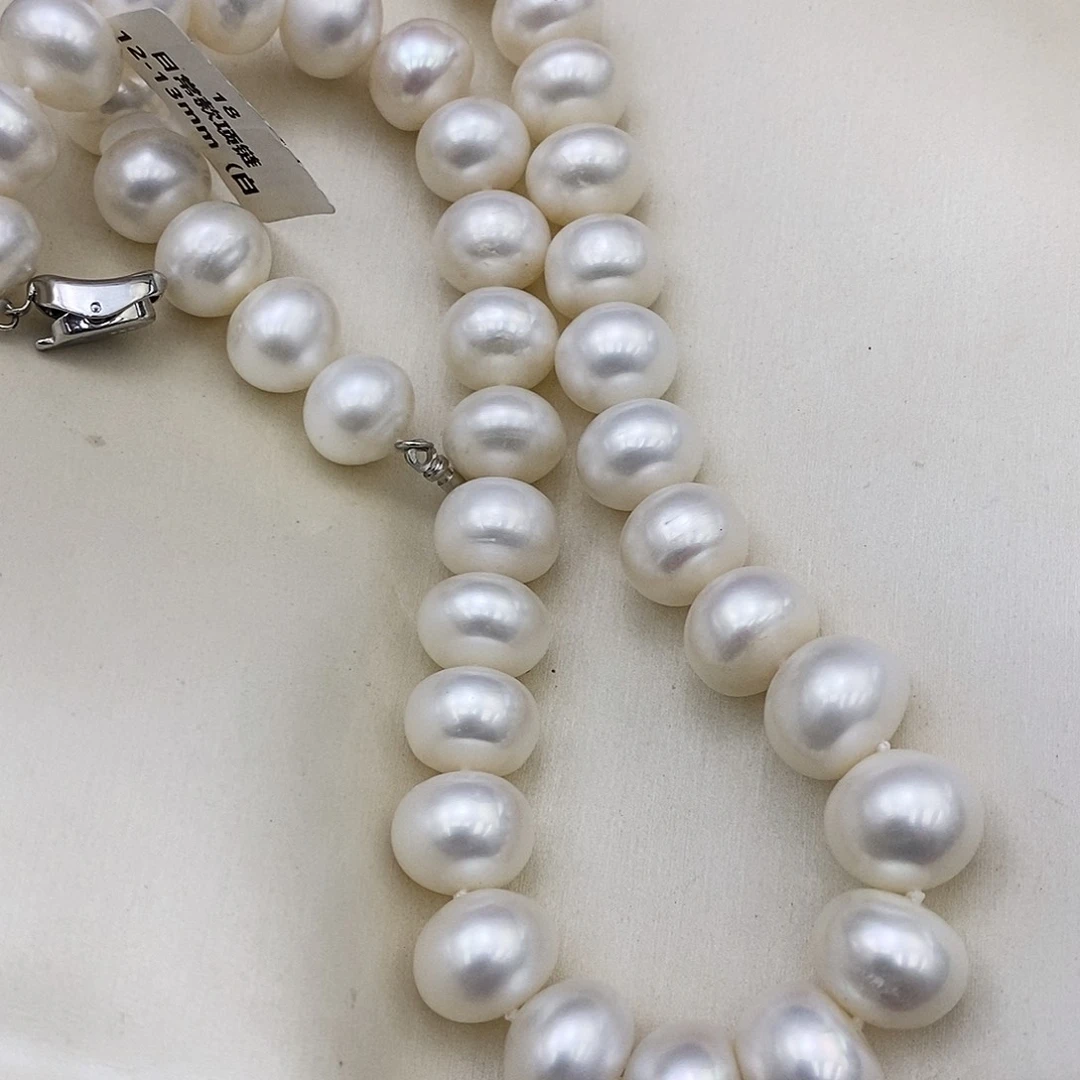 颈饰未镶嵌淡水珍珠12-13mm无核