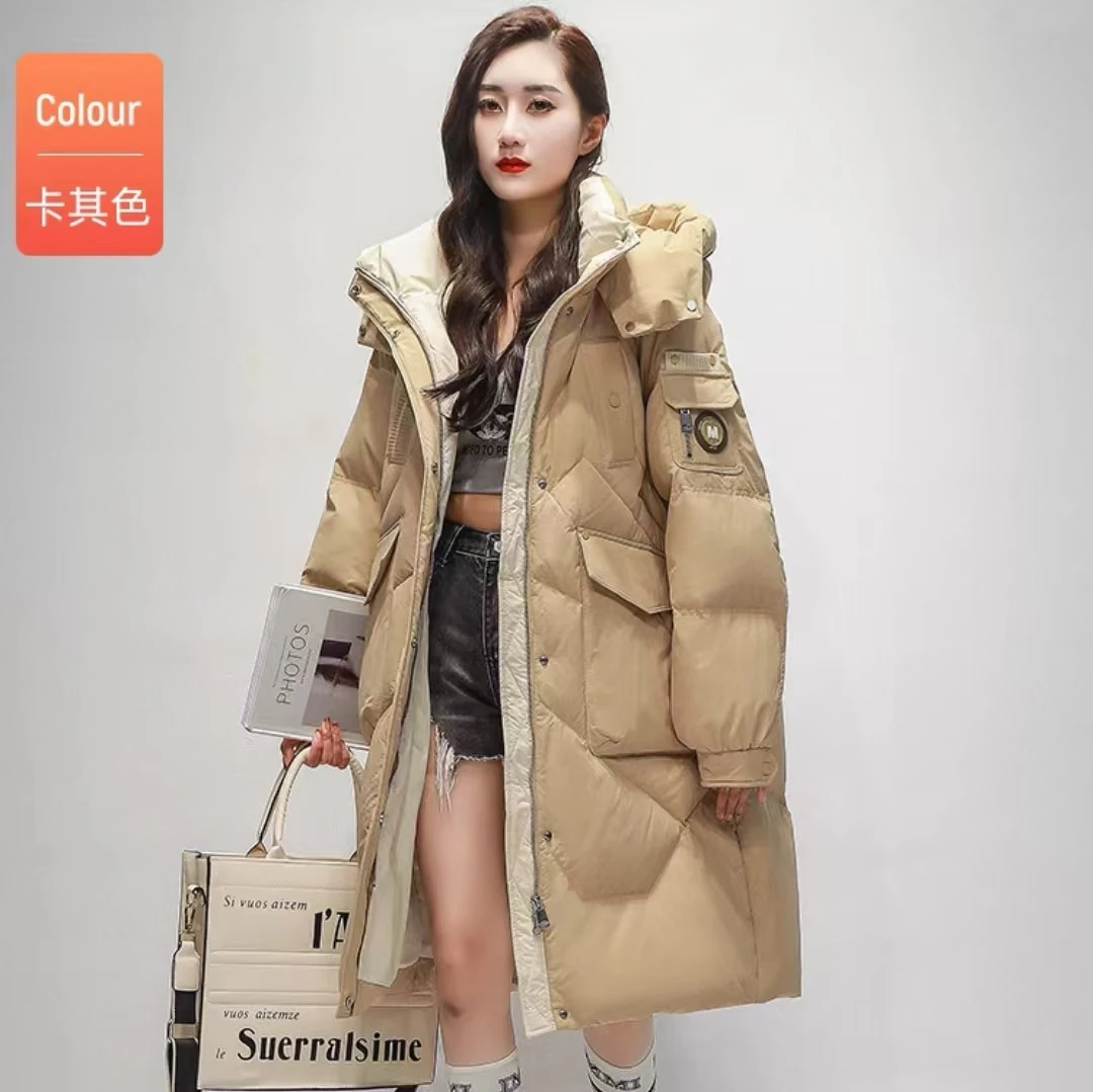 （样衣处理）冬季新款羽绒服南油高货中长款外套厚绒926款