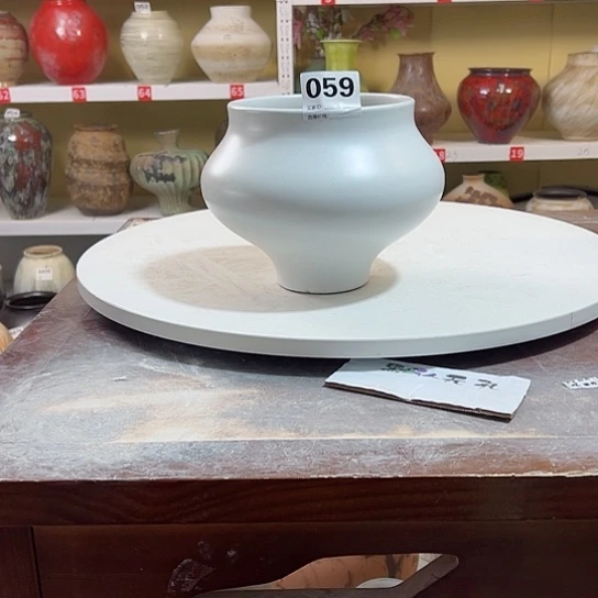 瓶陶瓷精品摆件摆件高18口15。059