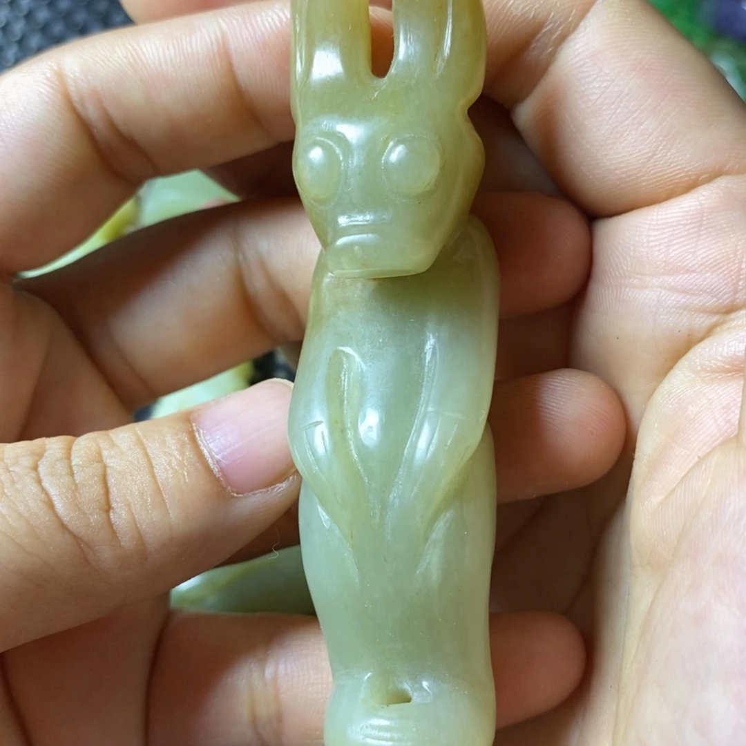 吊坠白玉菩提摆件