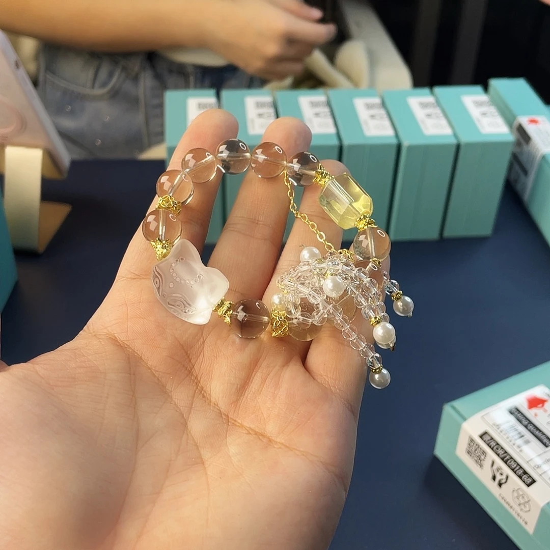 银S925镶嵌手链水晶