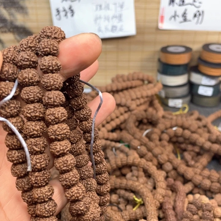 五***声吊坠金刚菩提6瓣平细102颗