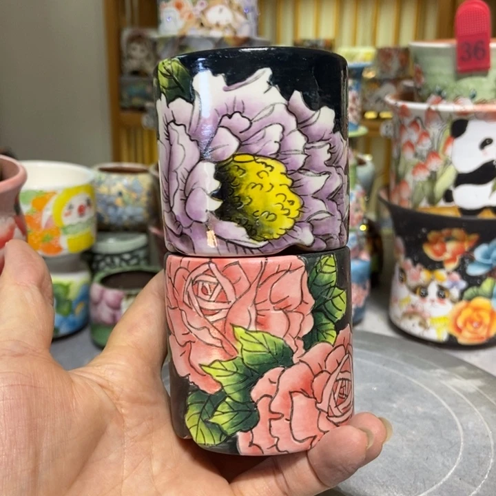 景德镇艺术手绘作品