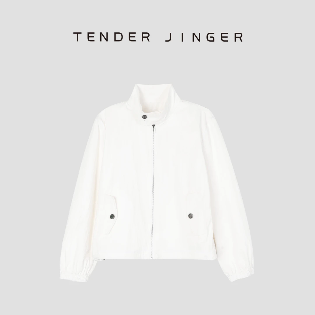 Tender Jinger【专柜】立领休闲短夹克外套T51FCC560F