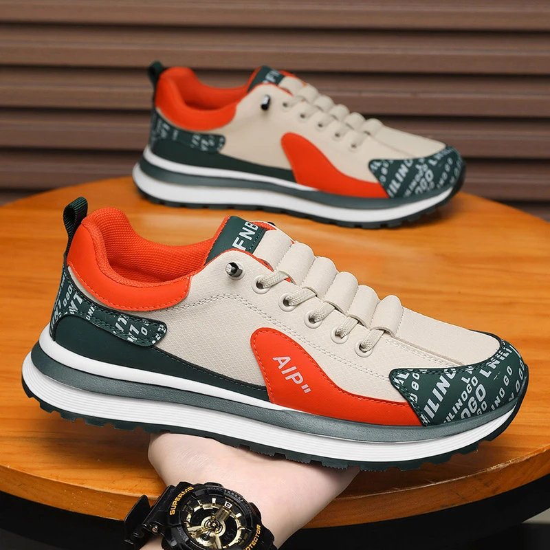 森刻男鞋2025年新款秋季百搭一脚蹬休闲鞋运动软底防水防滑开车鞋