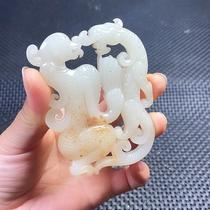 把件白玉菩提精选