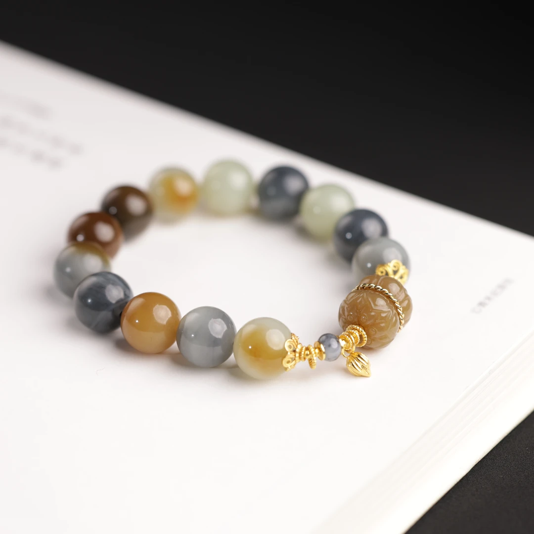 大漠 | 严选精品高色楼兰手串