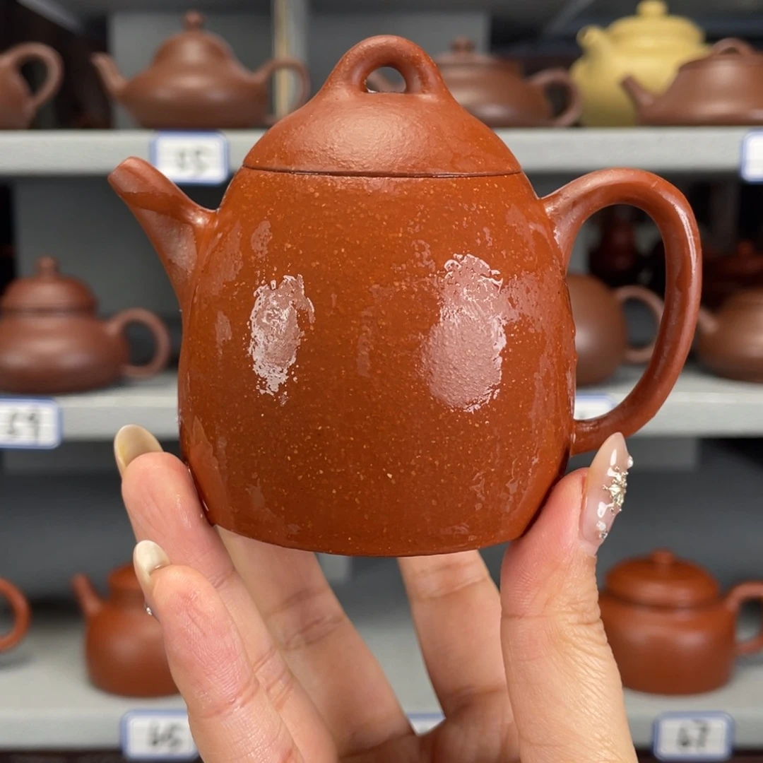 茶壶紫砂降坡全手150毫升