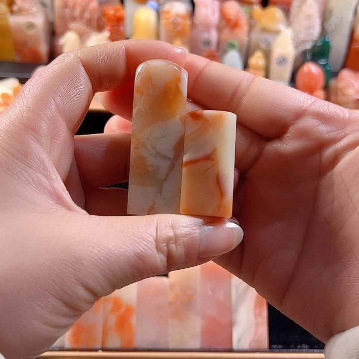 老挝石印石S****手工定制设计风格两个