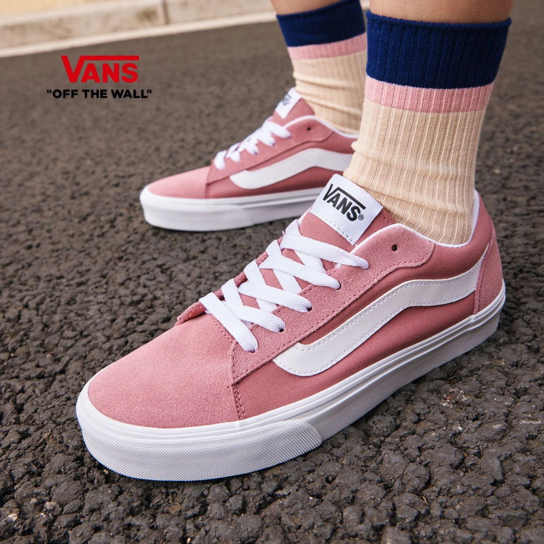 VANS范斯 Vero LS暗粉色美式街头女鞋板鞋休闲鞋VA3FOD