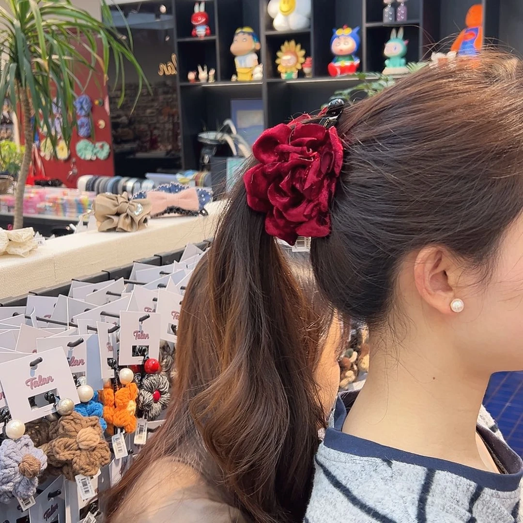 布艺铁合金小号香蕉夹