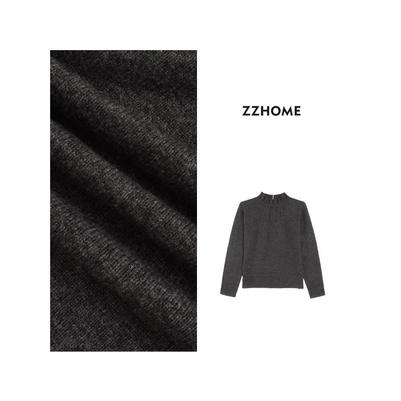 ZOZO HOME ｜织物之美薄美人木耳领精织上衣q172084p