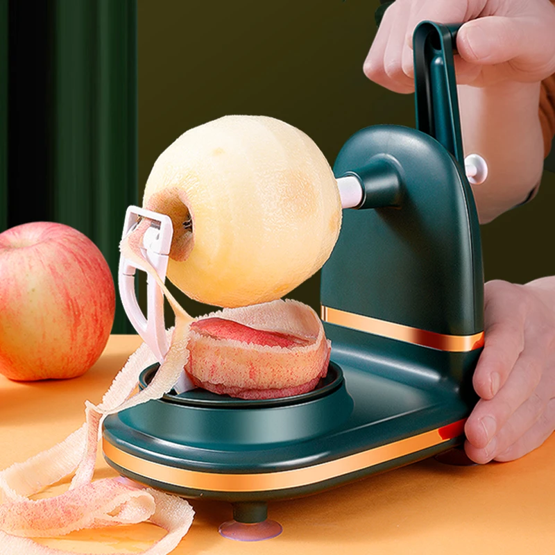 手摇削苹果神器苹果皮削皮神器自动削皮器刮皮刀刨家用水果削皮机