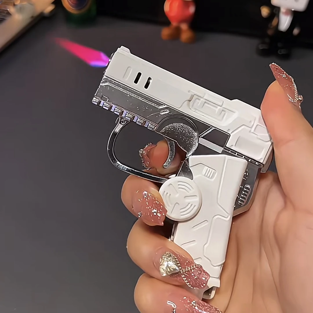 网红创意折叠旋转陀螺防风打火机时尚炫酷解压送男友闺蜜礼物潮流