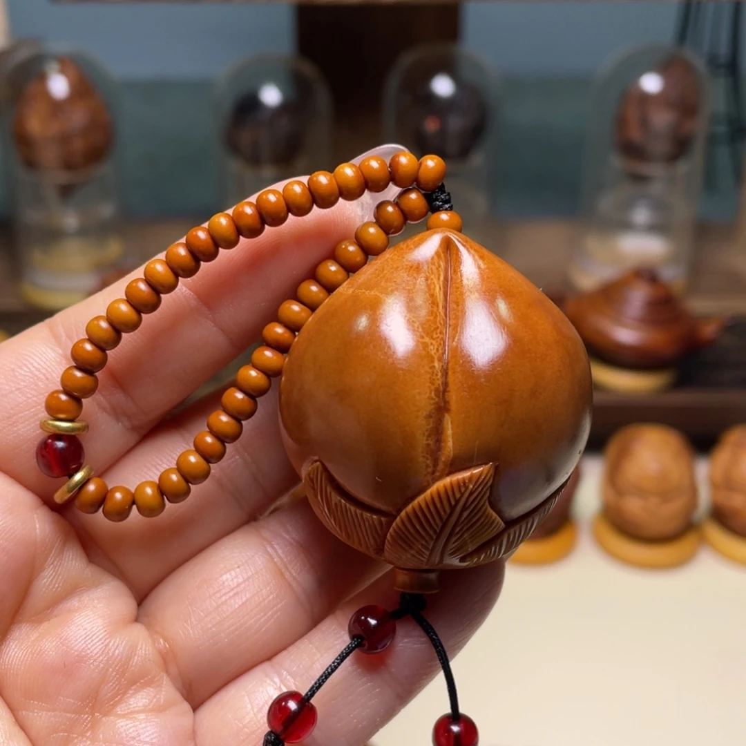 佛螺菩提吊坠捡漏仙桃