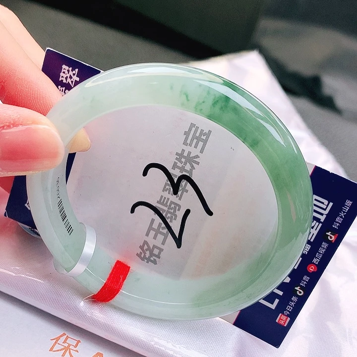 翡翠未镶嵌手镯缅甸天然a货翡翠手镯