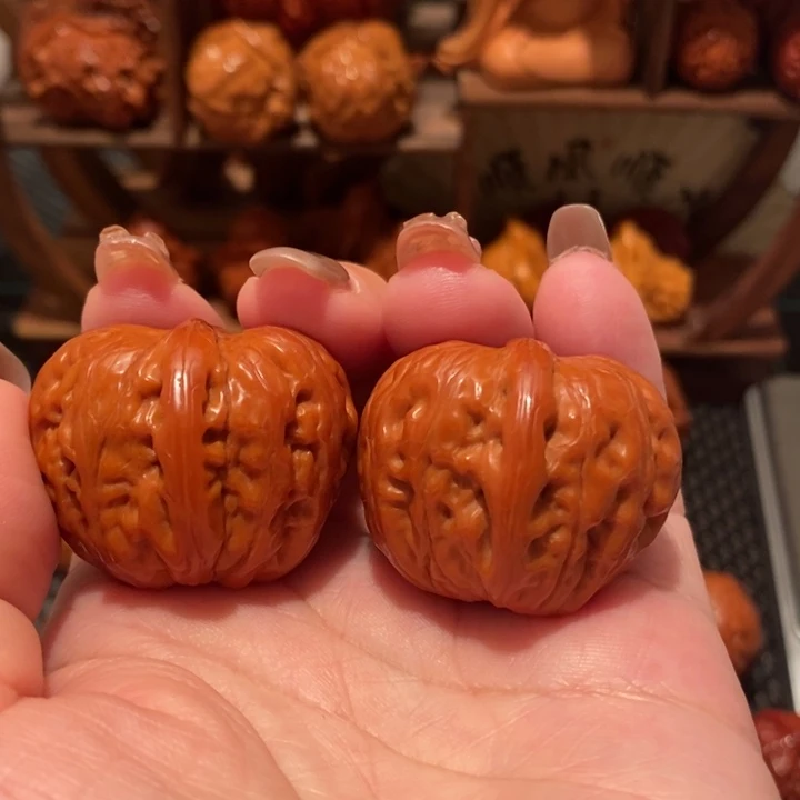 文玩核桃吊坠35平谷元宝0115