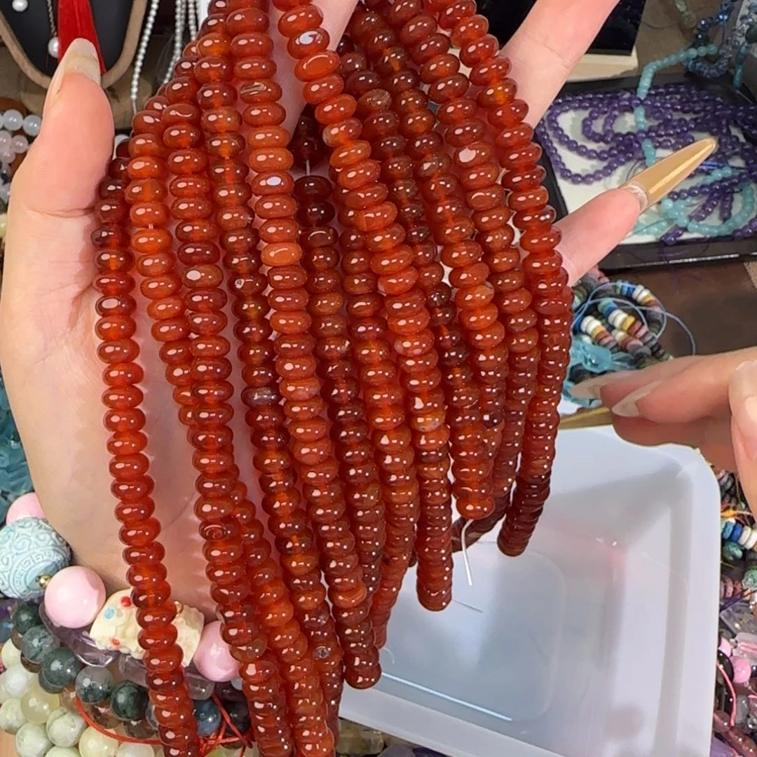 红色算盘3×8一条绕手一圈半