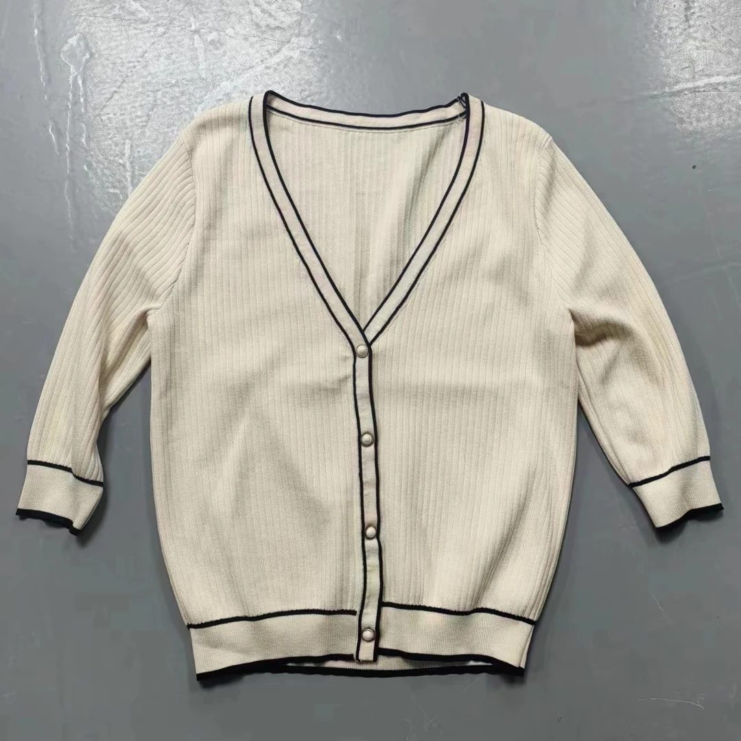 【南油玲姐】杏色可选开衫针织衫MY440