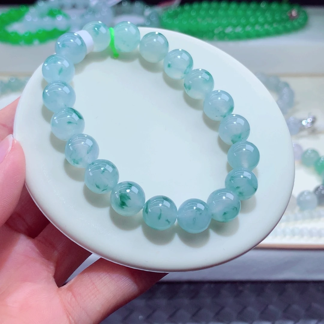 未镶嵌手串翡翠卡10