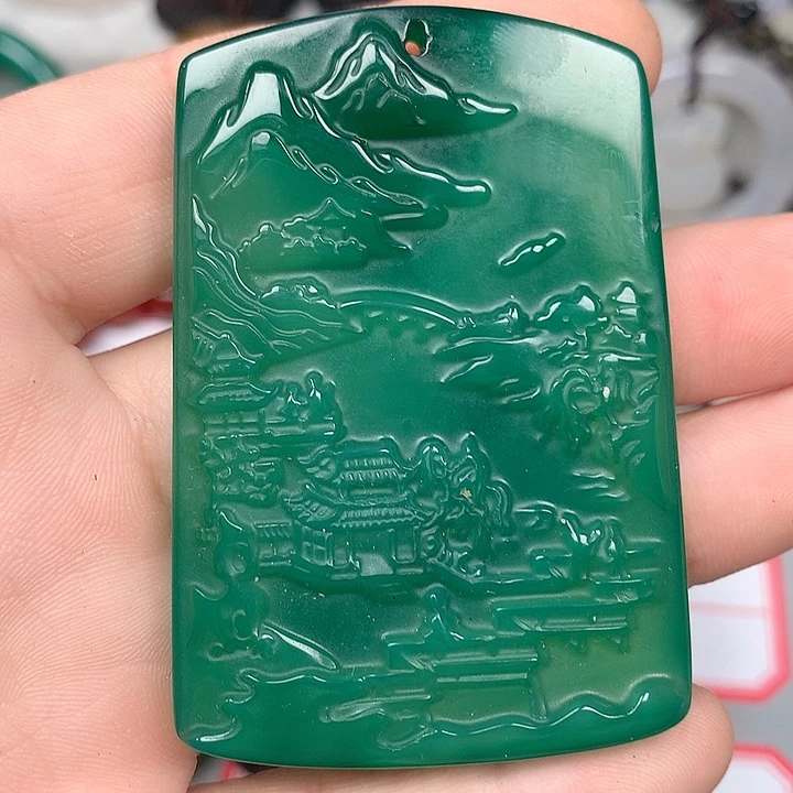 吃***福玛瑙/玉髓颈饰未镶嵌