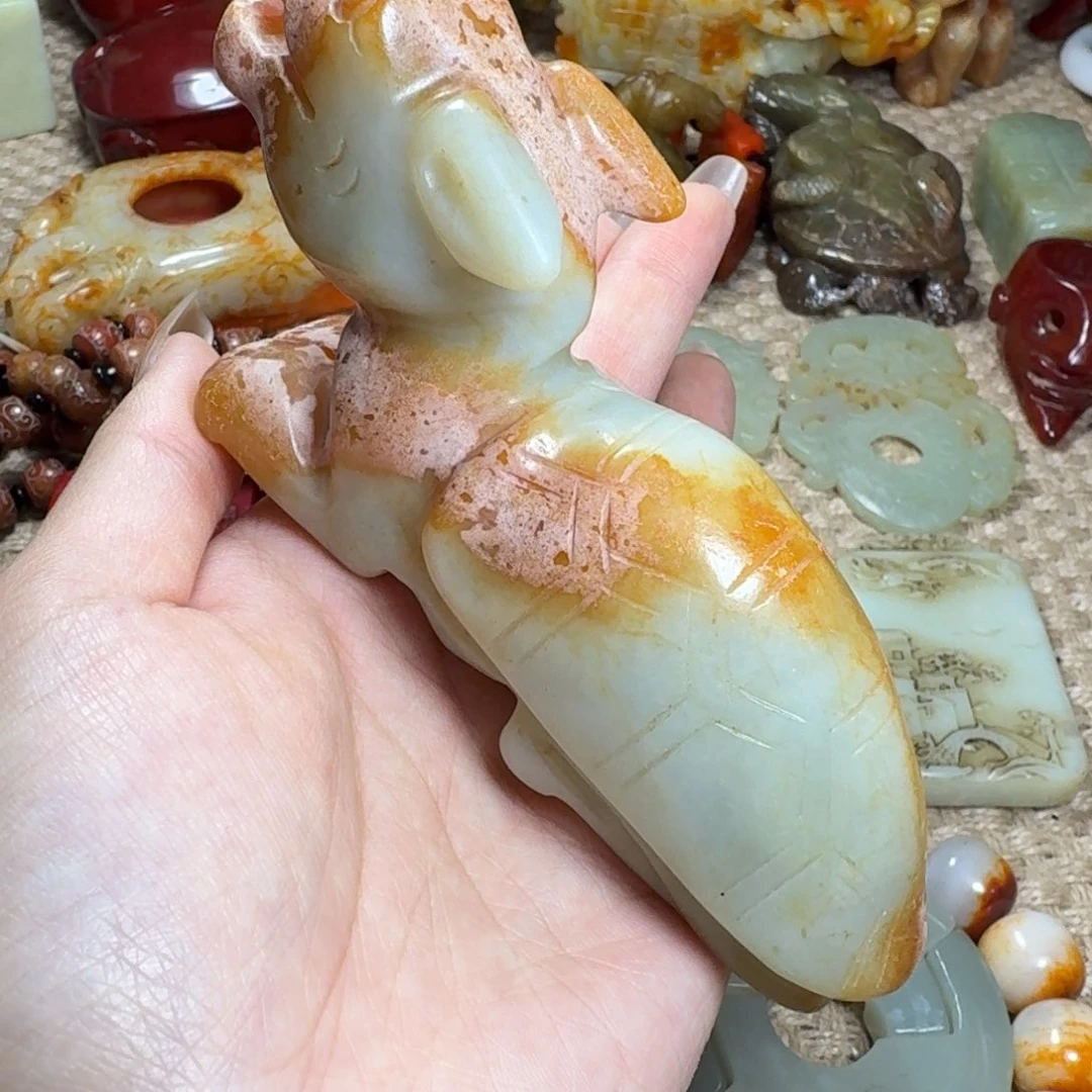 白玉菩提吊坠挂件