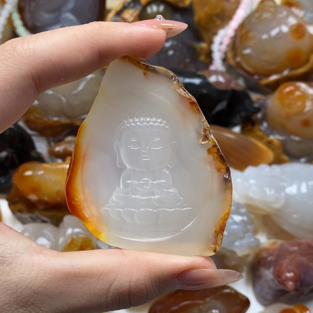玛瑙/玉髓未镶嵌颈饰